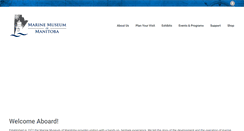 Desktop Screenshot of marinemuseum.ca