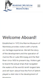 Mobile Screenshot of marinemuseum.ca